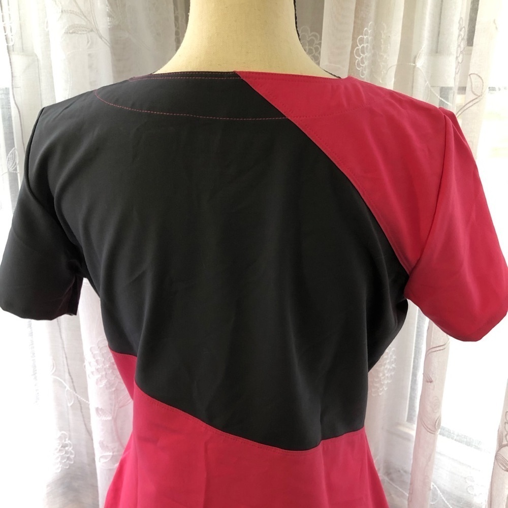 Gray’s anatomy nurse scrub Pink/gray top Small - Picture 7 of 11